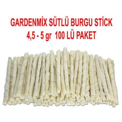 Gardenmix Sütlü Burgu Stick 100 lü Paket