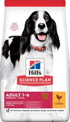 Hills Adult Medium Tavuklu Orta Irk Yetişkin Köpek Maması 14 Kg