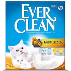 Ever Clean Less Trail Patilere Yapişmayan Topaklaşan Kedi Kumu 6 Lt