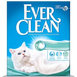 Ever Clean Aqua Breeze Okyanus Esintisi Parfümlü Kedi Kumu 10 Lt