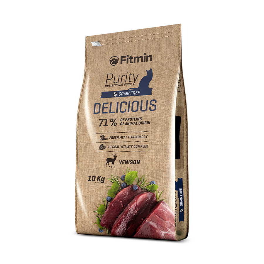 Fitmin Purity Delicious Taze Av Etli Yetişkin Kedi Maması 10 Kg