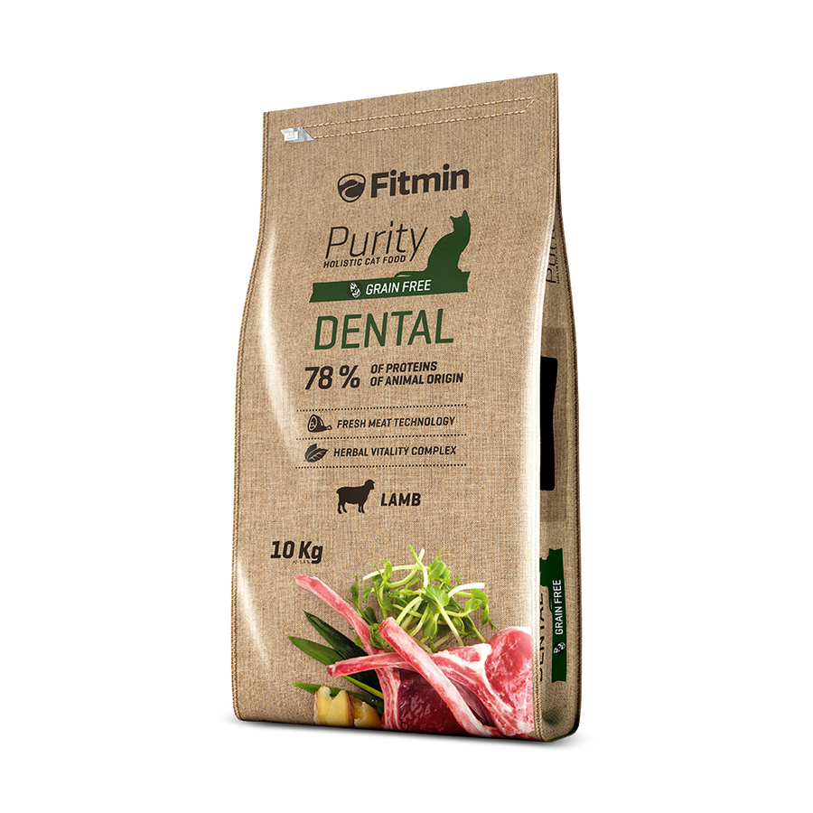 Fitmin Purity Dental Taze Kuzu Etli Yetişkin Kedi Maması 10 Kg