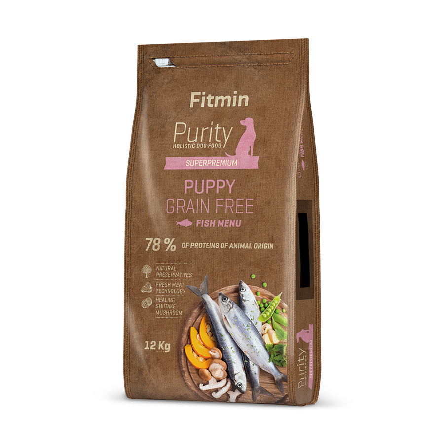 Fitmin Purity Gf Balıklı Tahılsız Yavru Köpek Maması 12 Kg