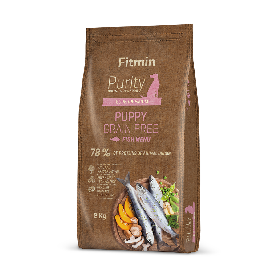 Fitmin Purity Gf Balıklı Tahılsız Yavru Köpek Maması 2 Kg