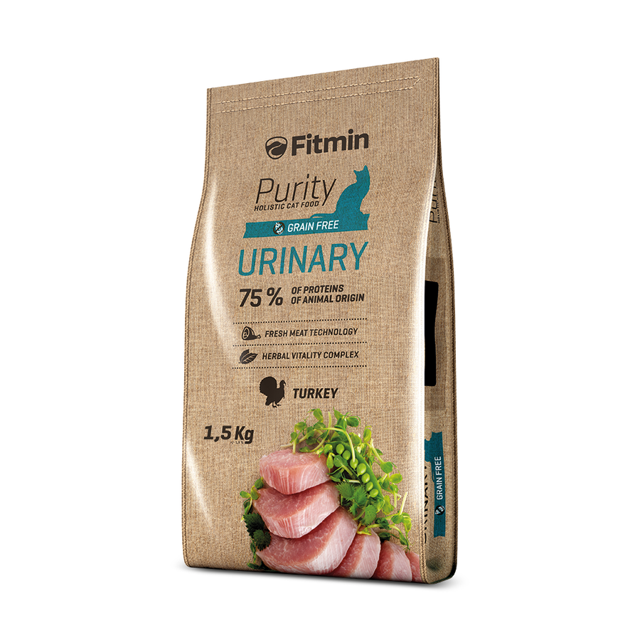 Fitmin Purity Urinary Taze Hindi Etli Yetişkin Kedi Maması 1,5 Kg