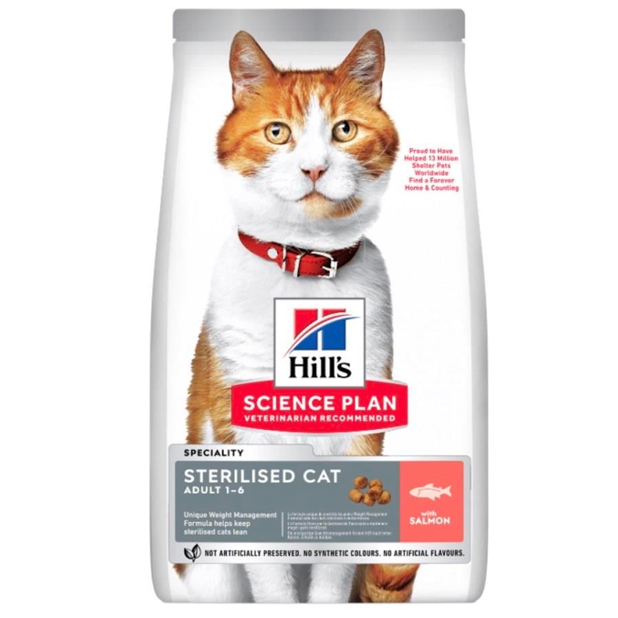 Hill's Science Plan Somon Kısırlaştırılmış Yetişkin Kedi Maması 3 Kg