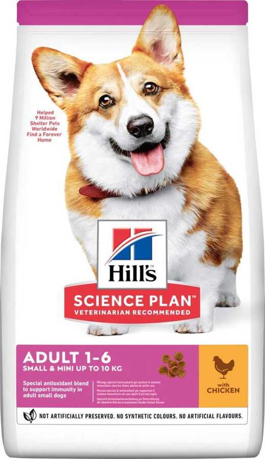 Hills Adult Small Mini İrk Tavuk Hindili Yetişkin Köpek Mamasi 1.5 Kg