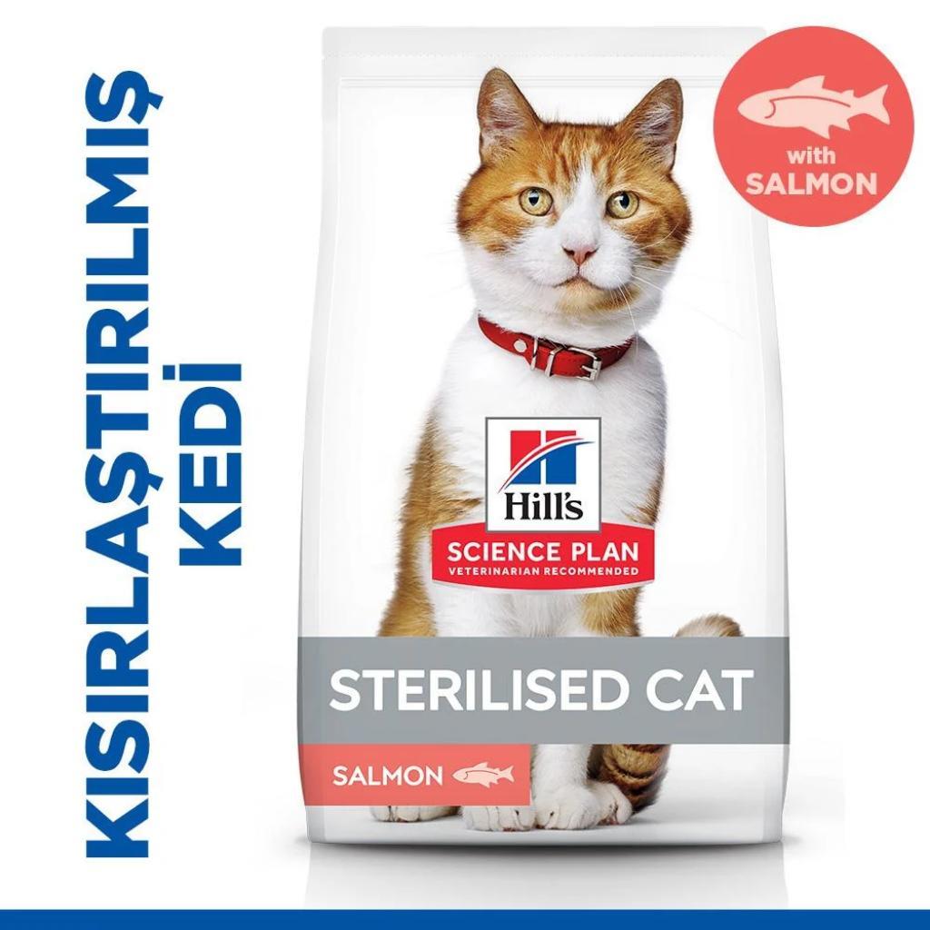 Hills Young Adult Somonlu Kısırlaştırılmış Kedi Maması 10 Kg