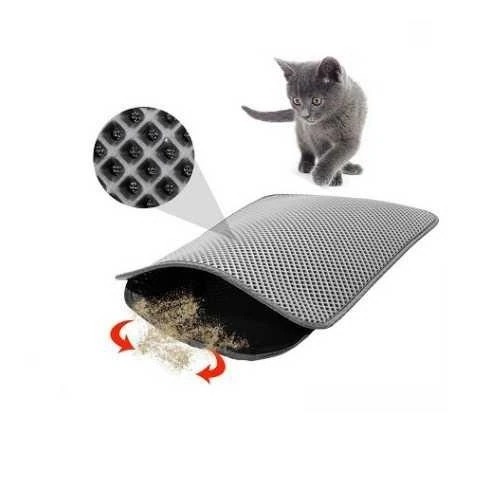 Lepus Pet Kedi Tuvalet Paspası Kırmızı 40x60 Cm