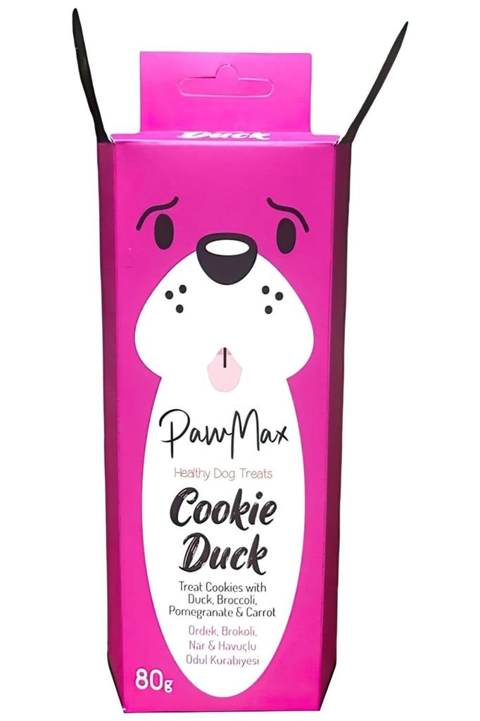 Pawmax Ördek Etli %100 Doğal Köpek Ödül Maması Cookie Duck 80 Gr