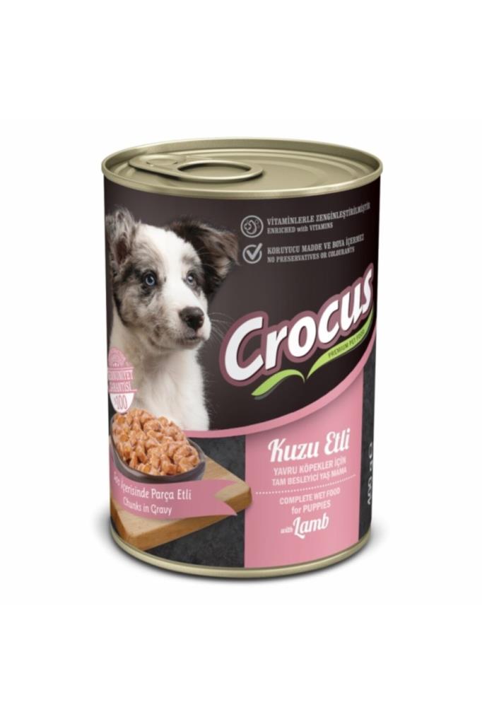 PET SUPPLIES Crocus Yav. Köpek Kuzu Etli Yaş Mama 400g