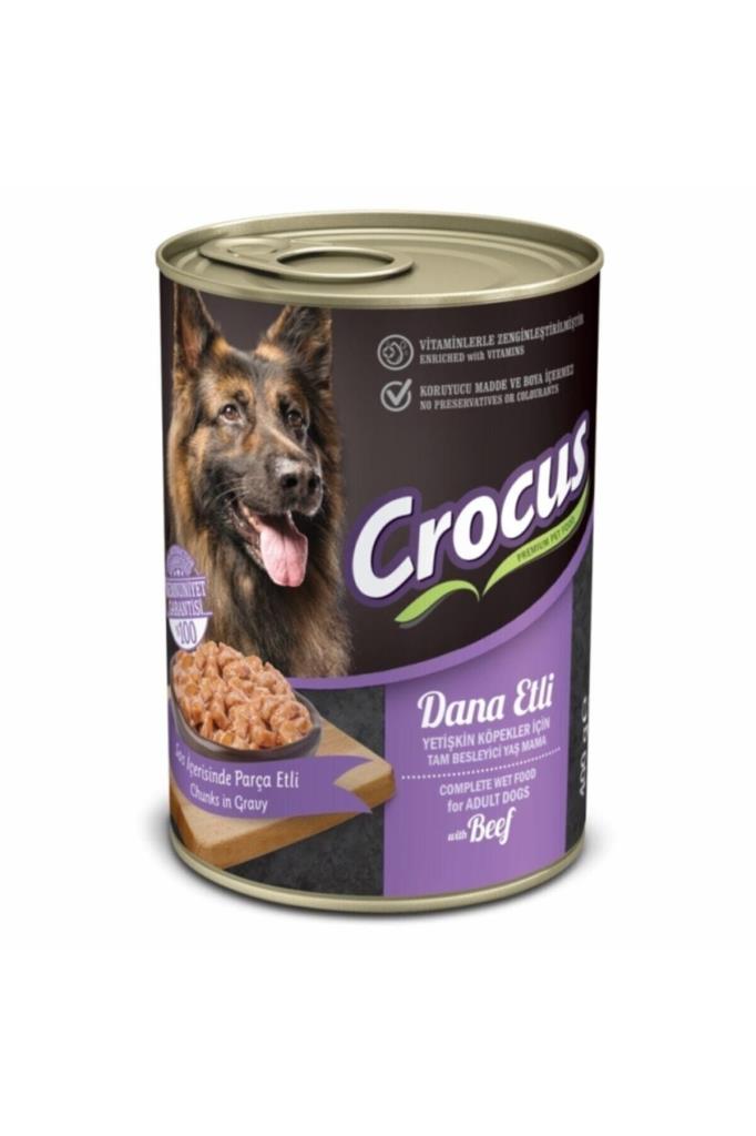 PET SUPPLIES Crocus Yet. Köpek Dana Etli Yaş Mama 400g