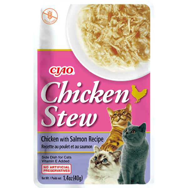 Ciao Chicken Stew Tavuk Güveç ve Somonlu Pate 40 Gr