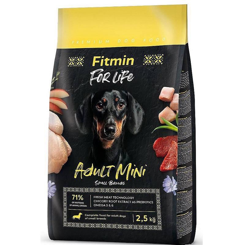 Fitmin Forlife Adult Mini Ufak Irk Yetişkin Köpek Maması 2,5 Kg