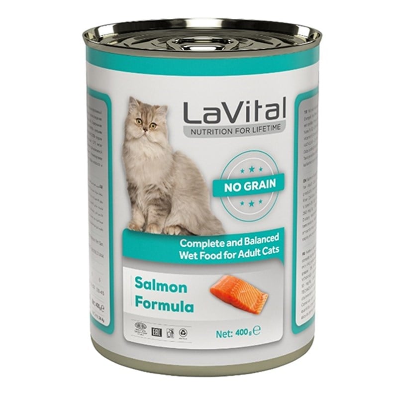 Lavital Adult Tahılsız Somanlu Yetişkin Konserve Kedi Maması 400 Gr