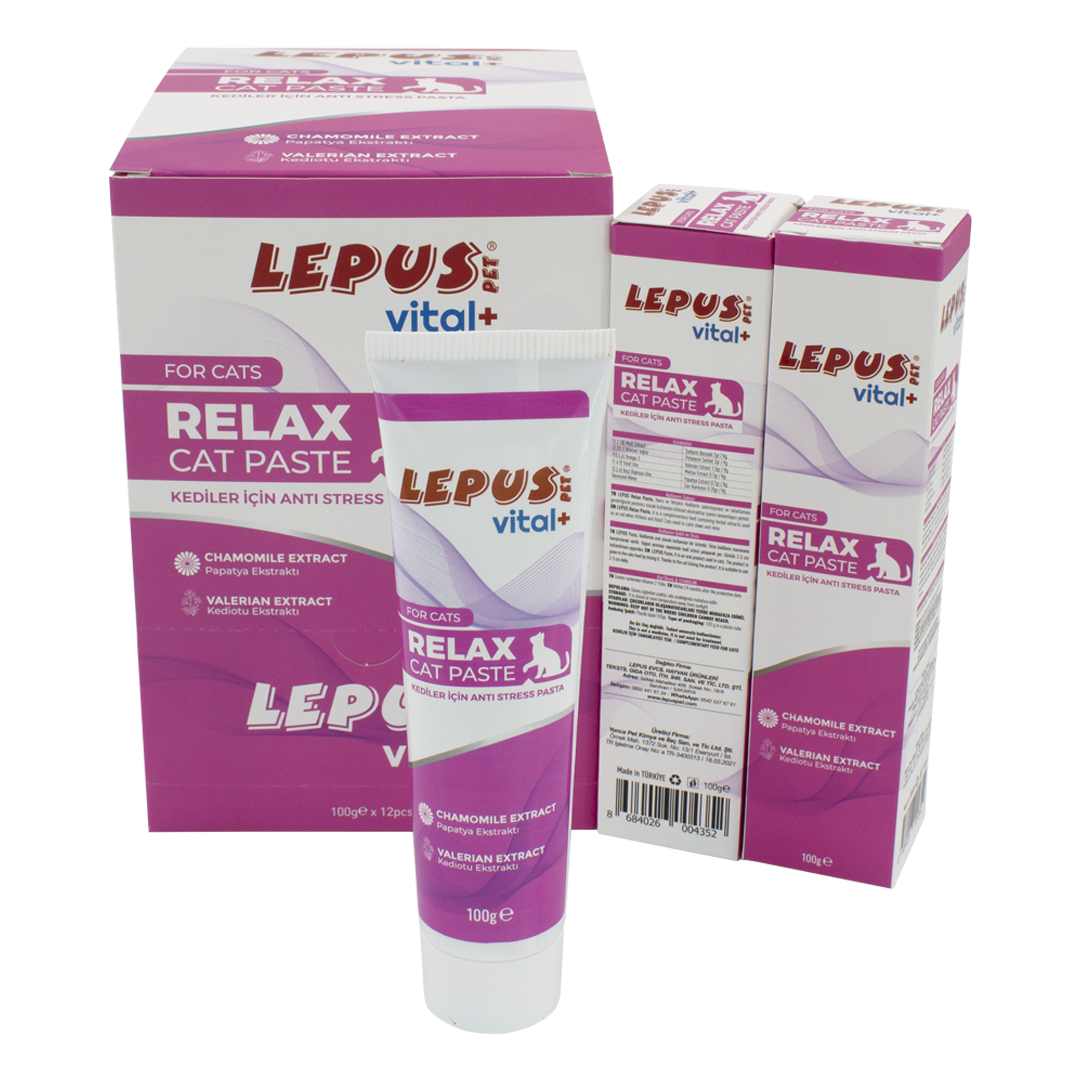 Lepus Vital+ Relax Cat Paste 100 Gr