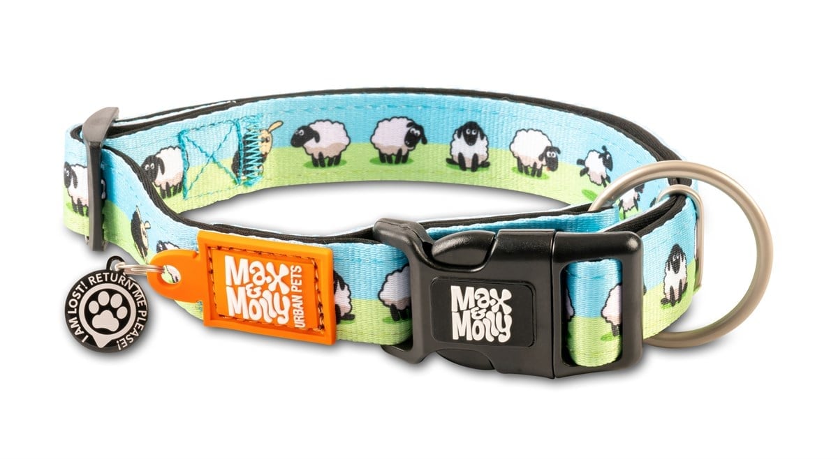 Max Molly Black Sheep Smart ID Köpek Boyun Tasması XSmall