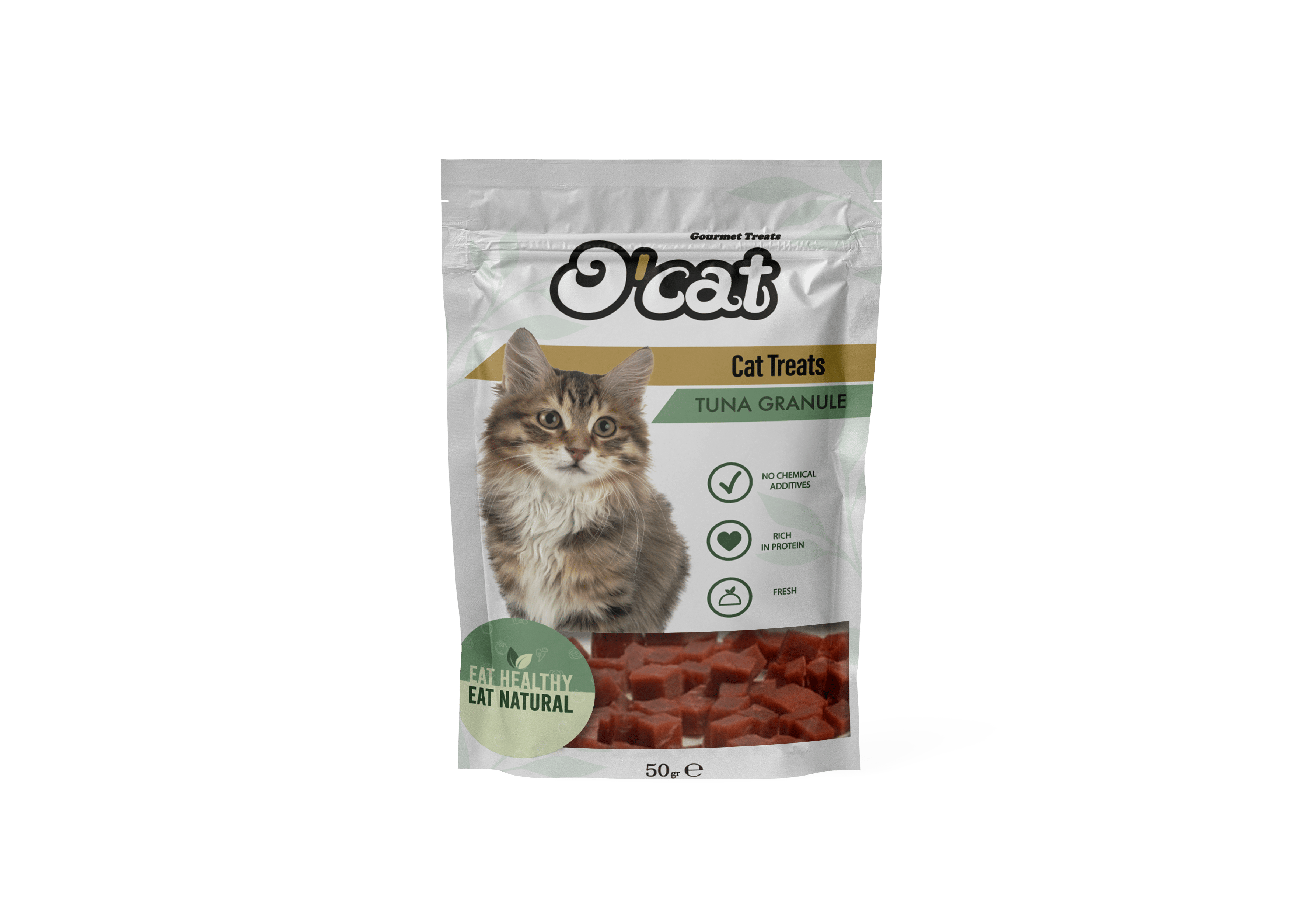 O Cat Tuna Granül Kedi Ödülü 50 Gr