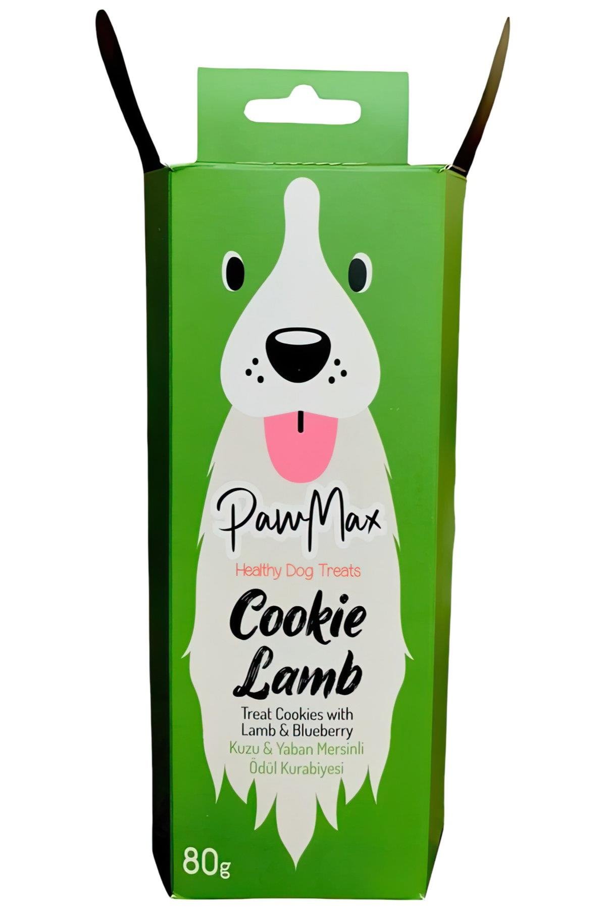 Pawmax Kuzu Etli %100 Doğal Köpek Ödül Maması Cookie Lamb 80 Gr