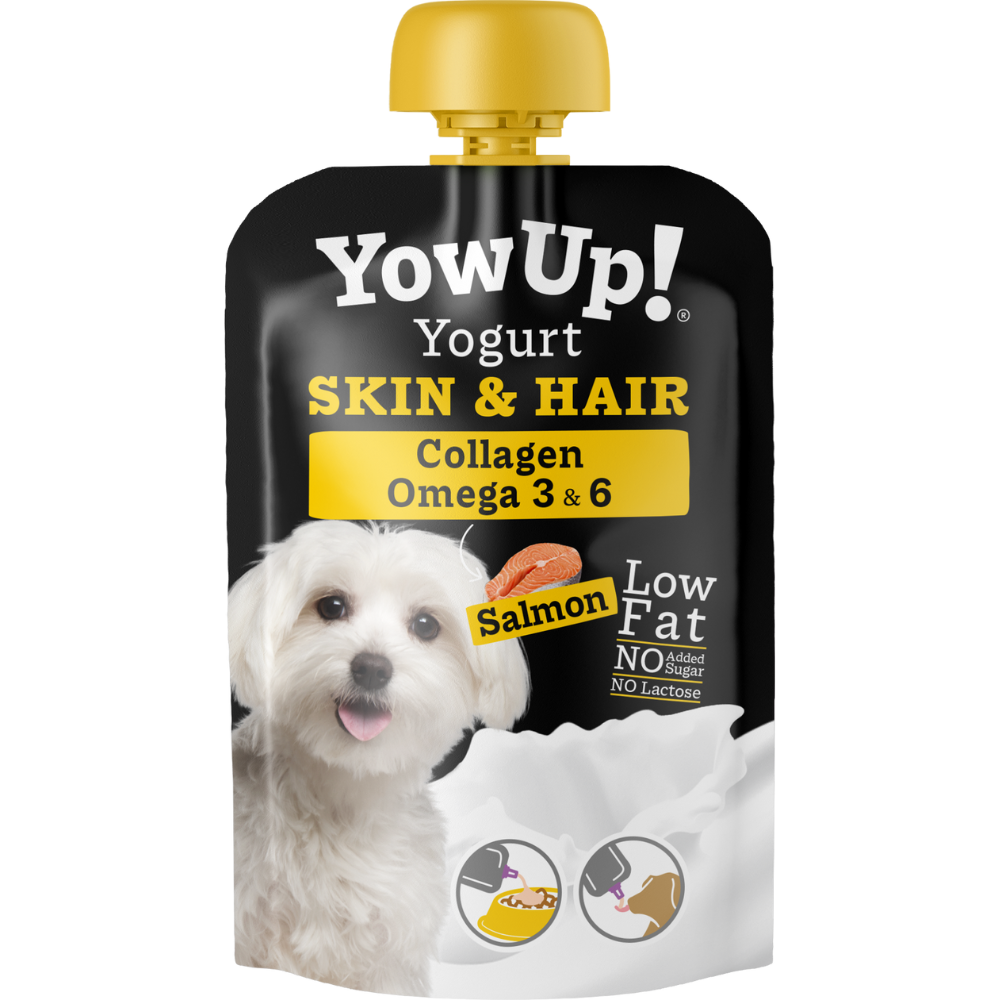 YowUp Skın Haır Collagen Omega 3-6 Solmon Köpek Yoğurdu 115 Gr